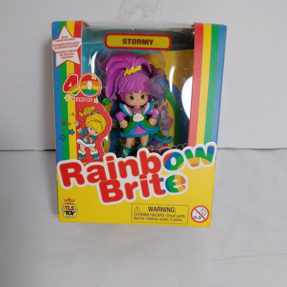 Rainbow Brite Stormy  40th Anniversary CheeBee 3in Mini Collectable Figure
